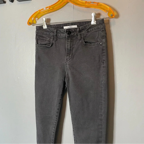 Sam Edelman The Kitten Mid rise skinny ankle black denim jeans size27 - Picture 2 of 10